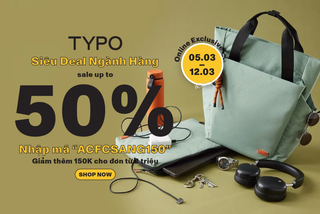Săn ngay khuyến mãi hot từ ACFC Siêu deal ngành hàng - Giảm đến 50% + Extra