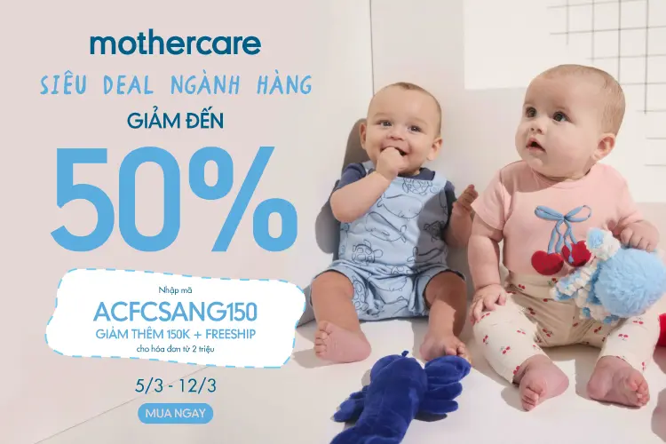 Săn ngay khuyến mãi hot từ ACFC Siêu deal ngành hàng - Giảm đến 50% + Extra
