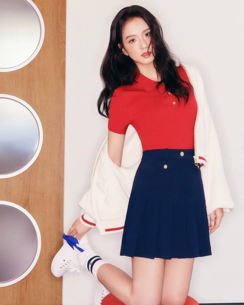 Jisoo x Tommy Hilfiger. Ảnh: Tommy Hilfiger.