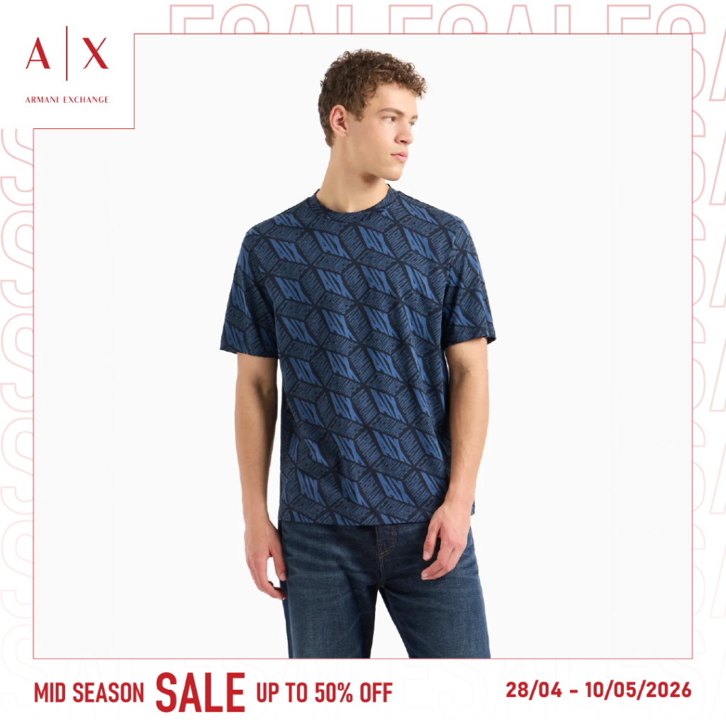 ARMANI EXCHANGE ƯU ĐÃI ĐẶC BIỆT GIỮA MÙA, GIẢM ĐẾN 50% NHỮNG THIẾT KẾ THỜI TRANG VÀ PHỤ KIỆN