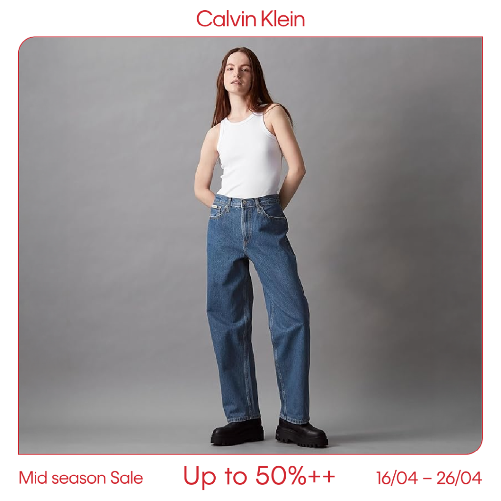 CALVIN KLEIN ƯU ĐÃI HẤP DẪN ĐẾN 50%++ NHỮNG THIẾT KẾ TRẺ TRUNG VÀ THỜI THƯỢNG