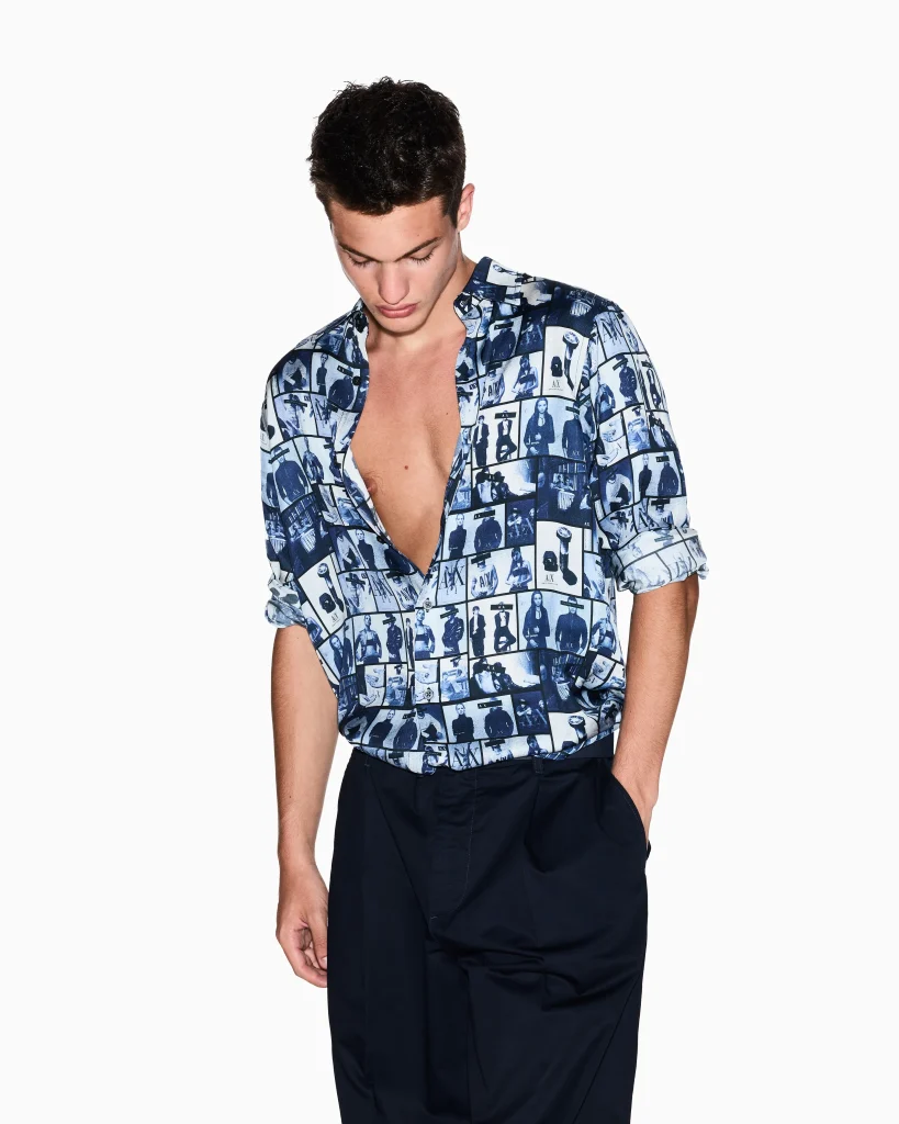áo sơ mi nam armani exchange