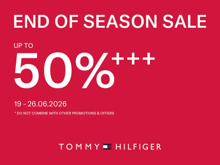 TOMMY HILFIGER END OF SEASON SALE UP TO 50%+++
