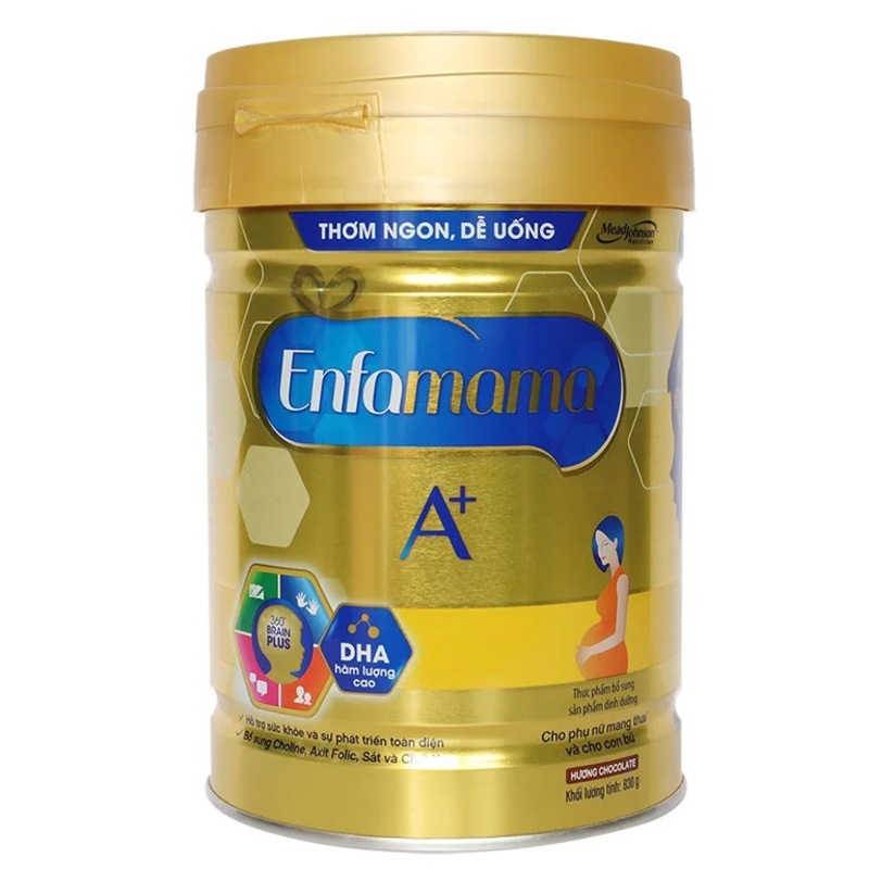  Sữa Enfamama A+ phù phù hợp với phụ phái đẹp có bầu và mang đến con cái bú 